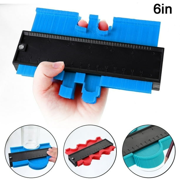 Irregular Profile Gauge Duplicator Laminate Tile Edge Shaping Wood Plastic 10" Irregular Profile Gauge Duplicator Laminate Tile Edge Shaping Wood Plastic 10"